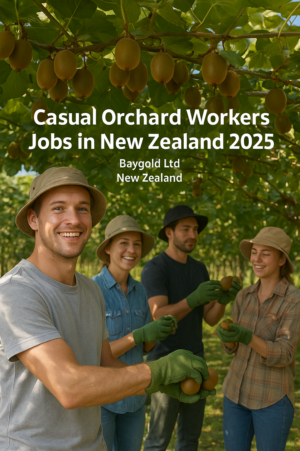 Casual Orchard Workers Jobs in New Zealand 2025 Baygold Ltd
